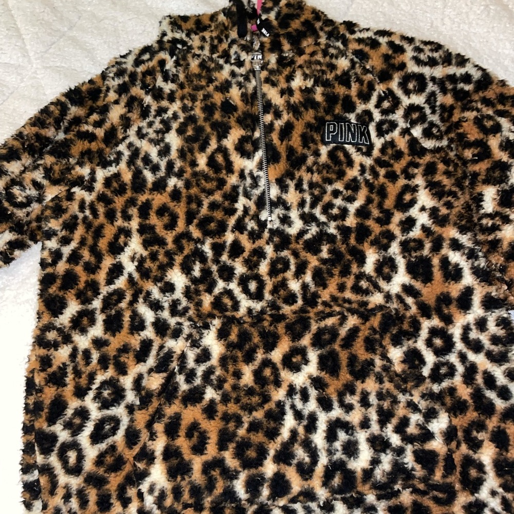 PINK SHERPA HOODIE